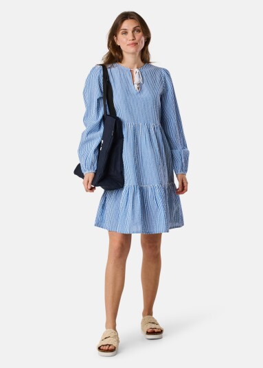 Seaside Marina Tunic Dress W Blue Stripe 34 Kjoler