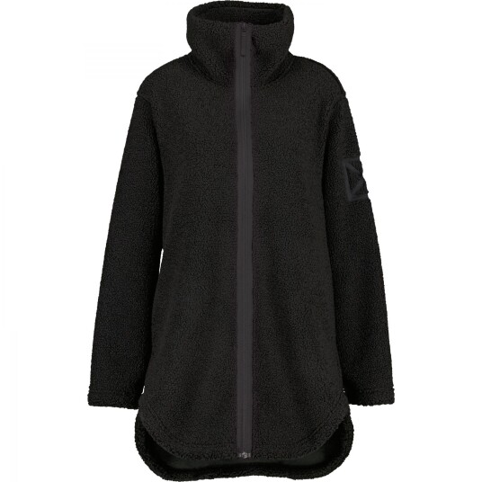 Didriksons Umi Fleecefrakk Dame Black 34XS