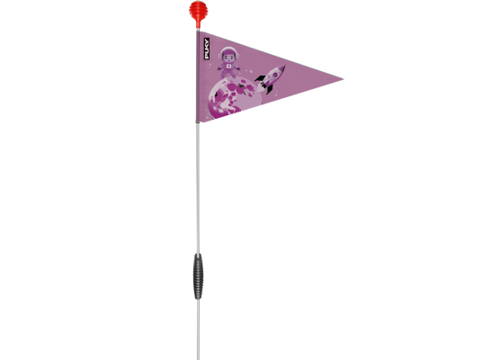 Puky SW 3 sikkerhedsflagg Perky Purple