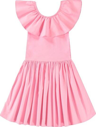 Molo Kjole Rib Christal Rosa Lemonade Molo 5 6 år (110 116) Kjole