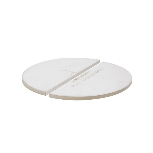Half Moon Deflector Plates - Classic Joe Keramisk stein for varmefordeling Half Moon Deflector Plates - Classic Joe Keramisk stein for varmefordeling