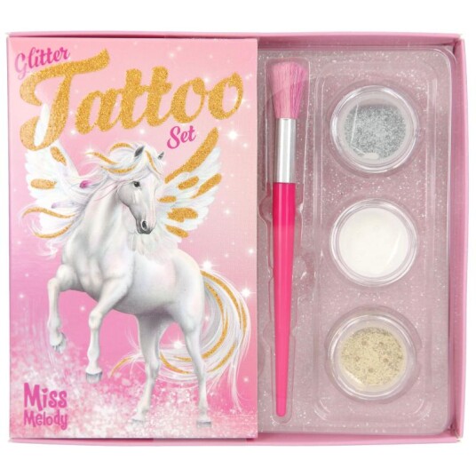 Miss Melody Glitter Tattoo Set  0412032 