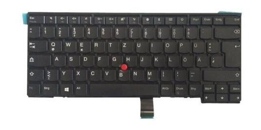 Lenovo Lite-On - Brbart tastatur - til utskifting - Tysk - Svart