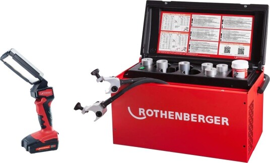Rothenberger ROFROST Turbo 1.1/4" Frysemaskin med batterilampe, VVS-utstyr