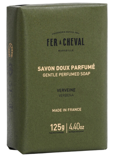 Fer Á Cheval Såpestykke verbena 125g Fer Á Cheval Såpestykke verbena 125g