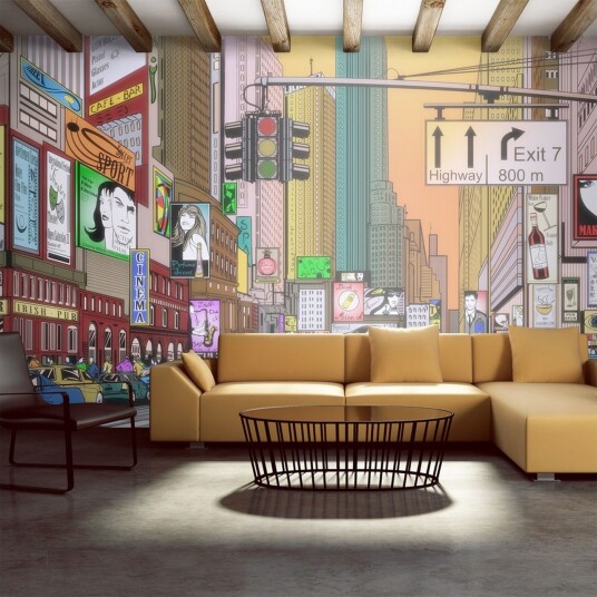 Fototapet XXL Rushtid Ny 550x270 - Artgeist sp. z o. o.