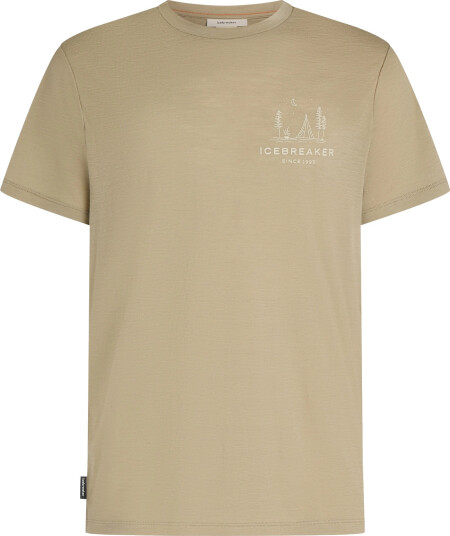 Icebreaker M Mer 150 Tech Lite Ss Tee Peaceful Pass Beige S