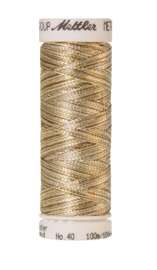Mettler, Metallic 100m Farge nr 9924 Gold and Silver