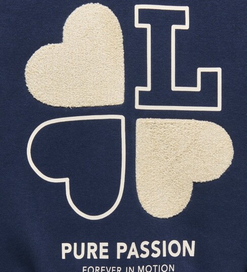 Kids Only Collegegenser Cook Coletta Navy Blazer/Love Kids Only 7 8 år (122 128) Collegegenser Marineblå