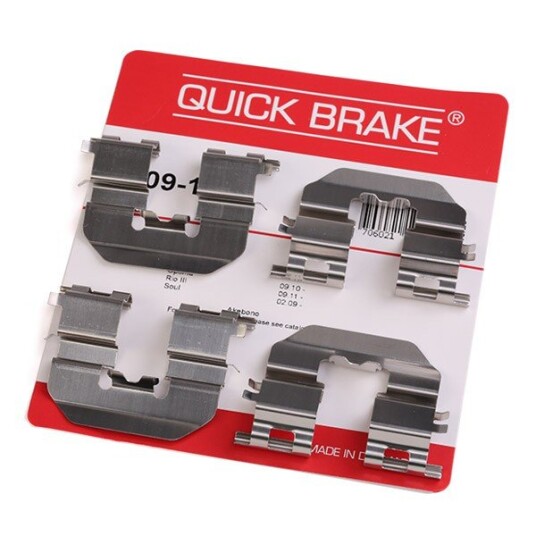 Tilbehørsett, skivebremse belegg QUICK BRAKE 109-1780