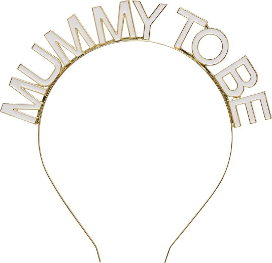Club Green Hootyballoon Hårbøyle Mummy To Be i Metall Hello Little One One size HBAD112