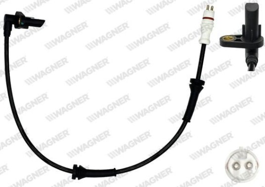 Sensor, ABS WAGNER ABS00075
