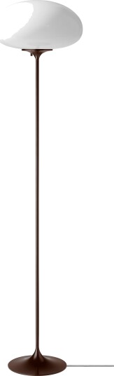 Stemlite Gulvlampe 150 cm Mørkerød / Opal Stemlite Gulvlampe 150 cm Mørkerød / Opal