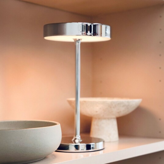 Bordlampe Dyberg Larsen Starlight dimmbar Metallisk Stue Metall Skandinavisk 25.5 Metallisk