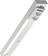 Unos Ii 10W 3000K 1000Lm 2Xschuko Stikk 595Mm Hvid