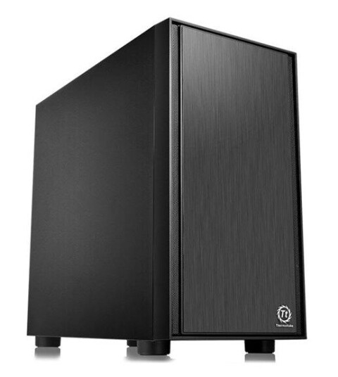 Thermaltake Versa H17 Mini Tower Kabinett Svart med 4 Utvidelsesspor Thermaltake Versa H17 Mini Tower Kabinett Svart med 4 Utvidelsesspor