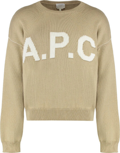 A.p.c. Herre Strikkevarer Beige L,