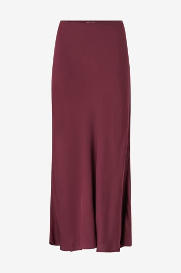 Twist & Tango Maxi skjørt Tyne Satin Rød