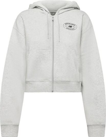New Balance Reimagined Fleece Full Zip ASH HEATHER S New Balance Reimagined Fleece Full Zip ASH HEATHER S