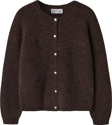 Name It Genser Strikk NkfRifey Chocolate Plum Name It 9 10 år (134 140) Genser Brun