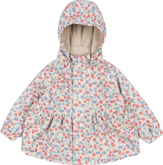 Konges Sløjd Regntøy M/u Seler m. Fleece PU Rainy Palm fre Konges Sløjd 6 år (116) Regntøy Beige Blå Rød