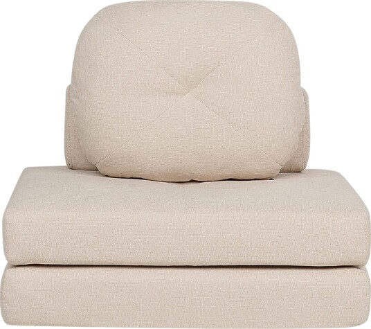 Sovesofa Olden - Beige/Polyester, 81x182 cm