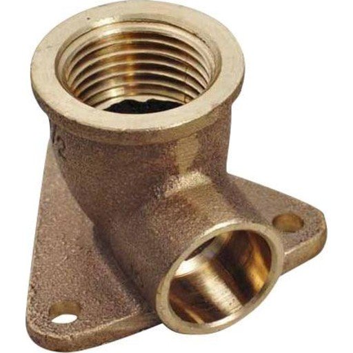 Viega 15mm x 1/2" Platealbue for Overvann og Drenering i Stål