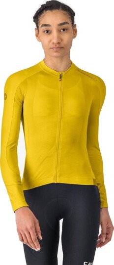 Castelli Espresso 2 W LS sykkeltrøye lange ermer mango mojito dame