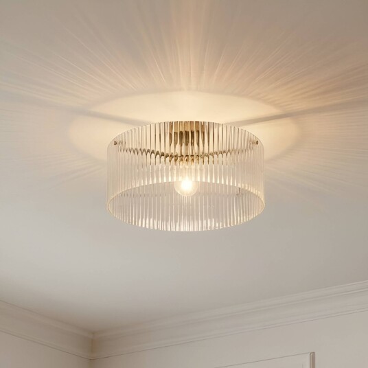 Taklampe Meritt Lucande dimbar Klar / transparent Stue / spisestue Glass Moderne Taklampe Meritt Lucande dimbar Klar / transparent Stue / spisestue Glass Moderne