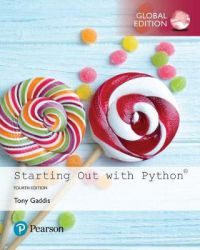 Starting Out with Python Global Edition Pocket Pent brukt bok uten markeringer