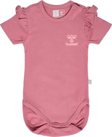 Hummel Talya Ruffle Body S/S Mesa Rose (80 / 1 år)