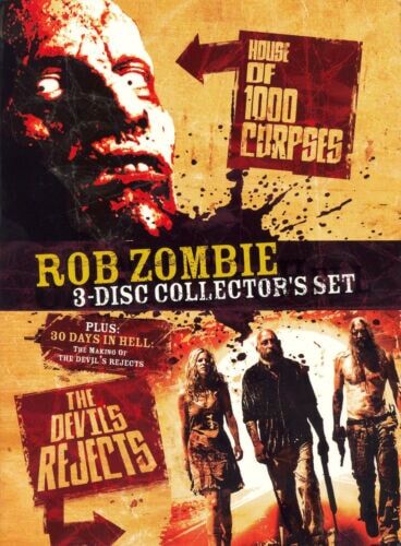 Rob Zombie 3-Disc Collectors Set [ DVD Pre-Owned Region 2 Rob Zombie 3-Disc Collectors Set [ DVD Pre-Owned Region 2