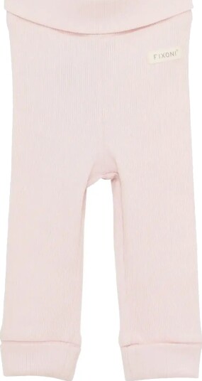 Blå Leggings Rib Solid Pink 74