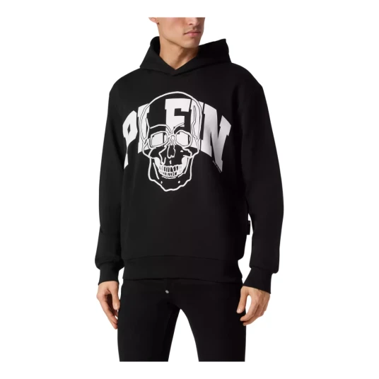 Philipp Plein Herre Gensere & Hettegensere Svart 2XL,