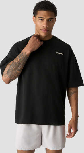 Icaniwill Everyday Terry Oversized T skjorte Svart XX large