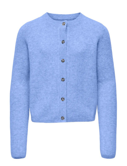 Kids Only Kogchloe Life L/S Cardigan Vd Knt Blue 158 164