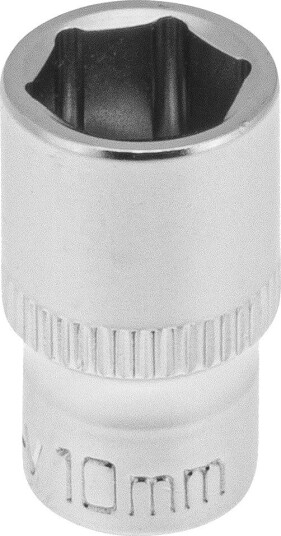 PELA 562364 Pipe Drivstørrelse 1/4", 6-Kant, Kort 10 mm