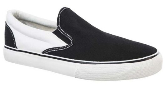 Cruz Mervit Mens Canvas Sko Black/White black 45 Cruz Mervit Mens Canvas Sko Black/White black 45
