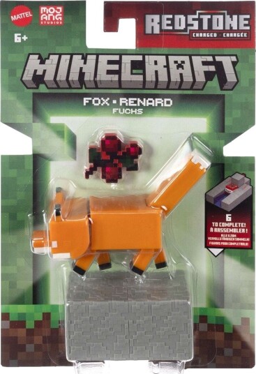 Minecraft Biome Builds 8cm Figure Fox Renard JJR89-4B10