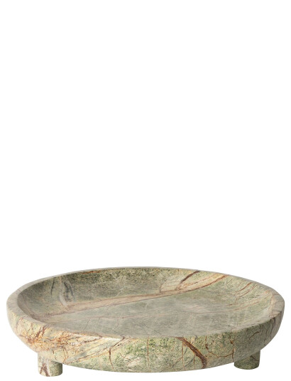 Au Maison Round Serving Bowl   Green   Ø30X4CM