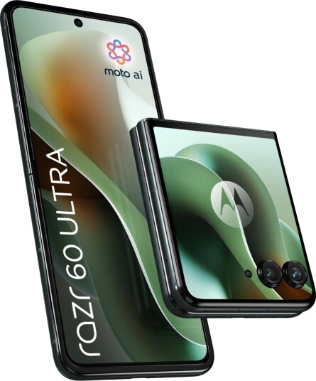 Motorola Razr 60 Ultra - 5G Smarttelefon - Dobbelt-Sim - Ram 16 Gb / Internminne 512 Gb - Poled Display - 7" - 2992 X 1224 Piksler (165 Hz) - 2X Bakkameraer 50 Mp, 50 Mp - Front Camera 50 Mp - Pantone Scarab