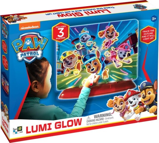 Paw Patrol Nattlampe med lys og lyd   3+ år   Lumi Glow