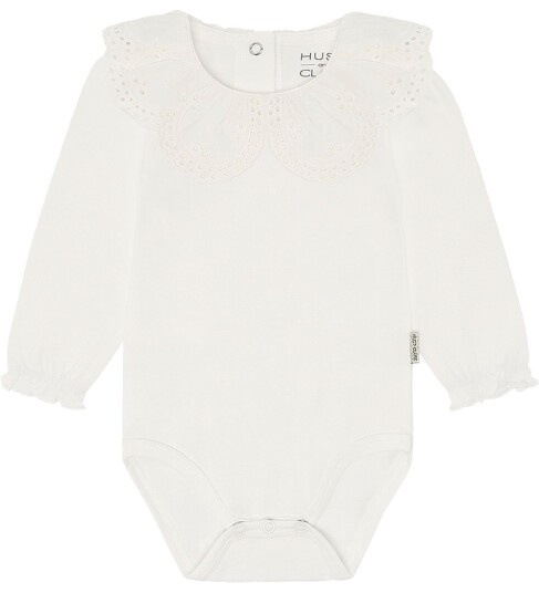 Hust & Claire Britt woven krage body   ivory   68