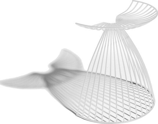 Møbel Copenhagen Angel Fotskammel Hvit