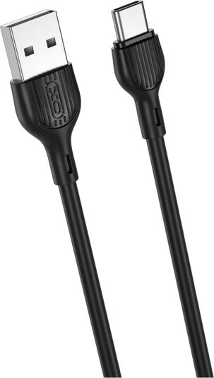 Usb-Kabel Xo Xo Nb200 Usb Til Usb-C 2,0 M 2,1 A Svart Usb-Kabel Xo Xo Nb200 Usb Til Usb-C 2,0 M 2,1 A Svart