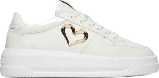 Love Moschino Dame Sko Hvit 39 EU, Love Moschino Dame Sko Hvit 39 EU,
