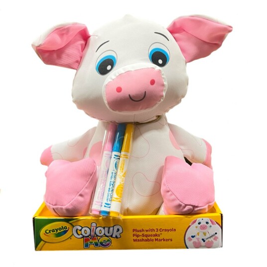 Crayola Colour Me Plysjbamse 31cm Gris Crayola Colour Me Plysjbamse 31cm Gris