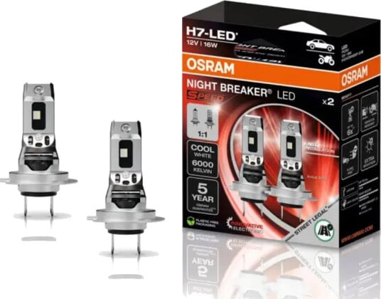 Osram Night Breaker LED Speed - H7 Bilpærer Osram Night Breaker LED Speed - H7 Bilpærer