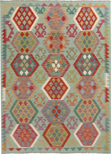Orientalsk kelimteppe 199 x 146 cm Størrelse: 199 x 146 cm