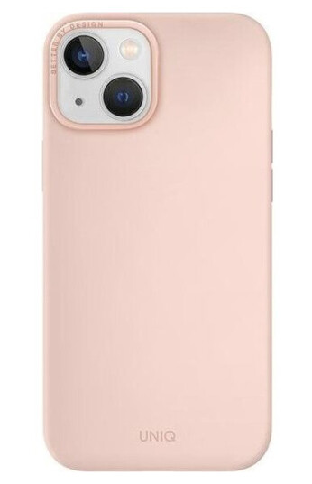 Dėklas Uniq Uniq Etui Lino Hue Do Iphone 14 Plus 6,7" Magclick Charging Rožinė/Blush Pink